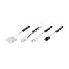 Henckels Bbq Grilling Stainless Steel Set 4-pc. Tool Set In Silver