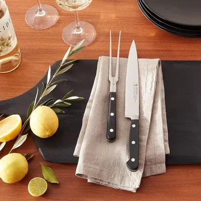 Henckels Classic 2-piece Carving Set In Black