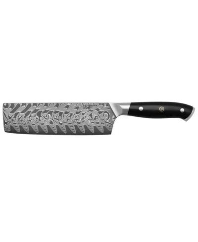 Henckels Compass Damascus 6.5" Nakiri Knife In Gray