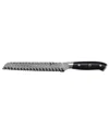 Henckels Compass Damascus 8" Bread Knife In Gray