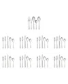 Henckels Cottage 45-pc. Flatware Set, Service For 12 In Silver