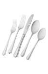 Henckels Cutlery Alcea Stainless Steel 20-piece Flatware Set In Silver