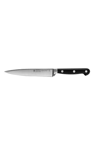 Henckels Cutlery Classic Precision Six-inch Chef's Knife In Black