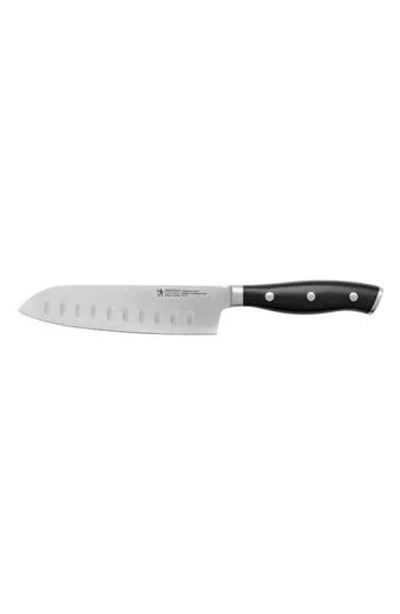 Henckels Cutlery Forged Accent 5-inch Santoku Knife In Black
