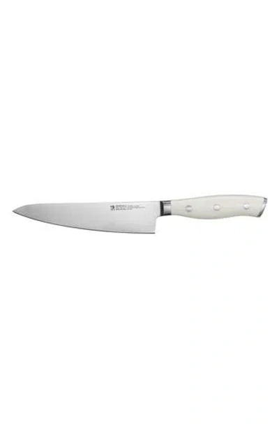 Henckels Cutlery Forged Accent 5.5-inch Chef's Knife In White