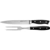 Henckels Cutlery Forged Accent Carving Knife 2-piece Set In Silver