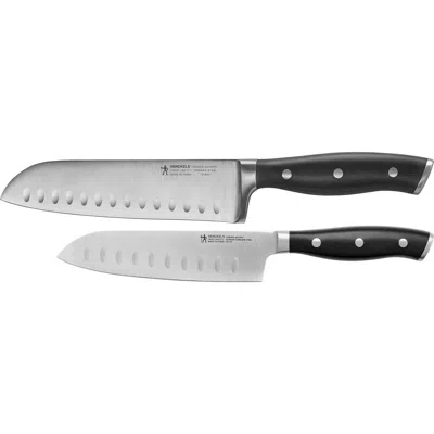 Henckels Cutlery Forged Accent Knife 2-piece Set In Silver