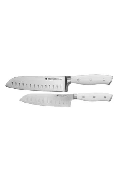 Henckels Cutlery Forged Accent Knife 2-piece Set In Silver