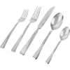 Henckels Cutlery Metrona 18/10 Stainless Steel 65-piece Flatware Set In Silver