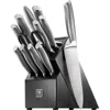 Henckels Cutlery Modernist 13-piece Knife Block Set In Silver