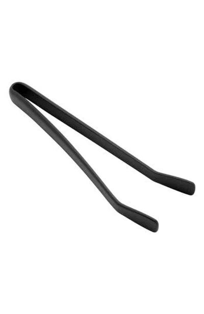 Henckels Cutlery Onyx Silicone Cooking Tongs In Black