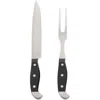 Henckels Cutlery Statement 2-piece Carving Knife Set In Black