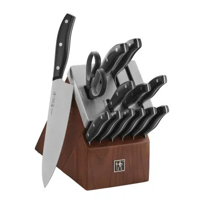Henckels Definition 14-piece Self-sharpening Block Set In Black