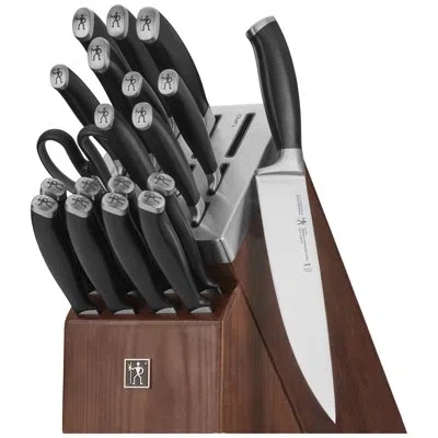 Henckels Elan 20-piece Self-sharpening Knife Block Set In Gray