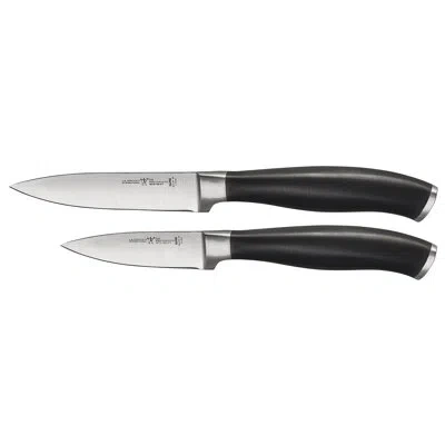 Henckels Elan 2-piece Paring Knife Set In Black