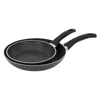 Henckels Everlift 2-pc Granitium Nonstick Fry Pan Set - 8-in & 10-in In Black
