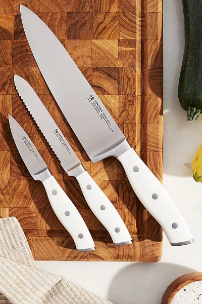 Henckels Forged Accent 3-pc Knife Starter Set In Stainless Steel
