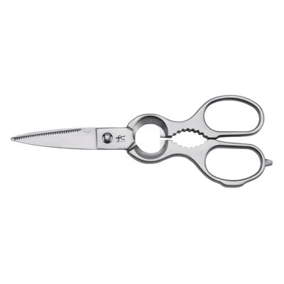 Henckels Heavy-duty Take-apart 8-in Stainless Kitchen Shears In Silver