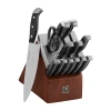 Henckels Hi Statement 14-pc. Knife Block Set In Silver