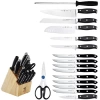 Henckels International Forged Premio 17-pc. Knife Block Set In Black