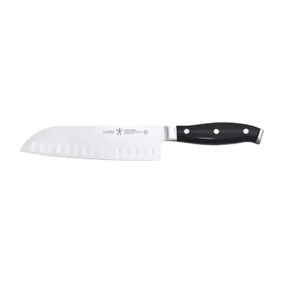 Henckels International Forged Premio 7" Santoku Knife In Black