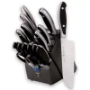 Henckels International Forged Synergy 16-pc. Knife Block Set In Silver