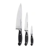 Henckels International Forged Synergy 3 Pc. Starter Knife Set In Black