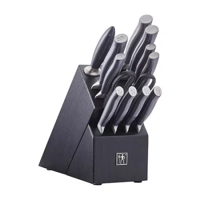 Henckels International Graphite 13-pc. Knife Block Set In Gray