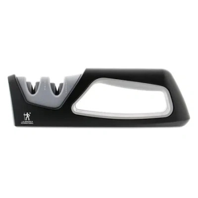 Henckels International Two Stage Knife Sharpener In Black