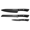 Henckels Noir 3-pc Starter Knife Set In Black