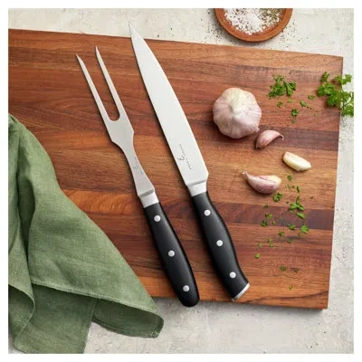 Henckels Nola 2-pc Carving Set In Black