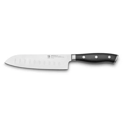 Henckels Nola 5.5-inch Hollow Edge Santoku Knife In Black