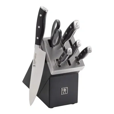 Henckels Nola 7 Piece, Knife Block Set In Black
