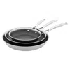 HENCKELS HENCKELS PARADIGM 3-PC FRY PAN SET WITH BONUS TURNER & SERVING SPOON