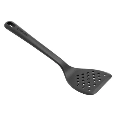 Henckels Silicone Onyx Frying Pan Turner, 32 Cm, Silicone In Black