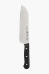 Henckels Solution 7-inch Hollow Edge Santoku Knife In Stainless Steel