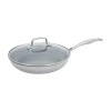 Henckels Stainless Steel 10" Frying Pan With Lid In Silver