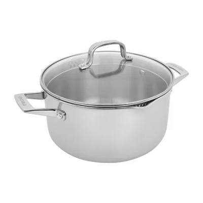 Henckels Stainless Steel 6-qt. Dutch Oven In Silver