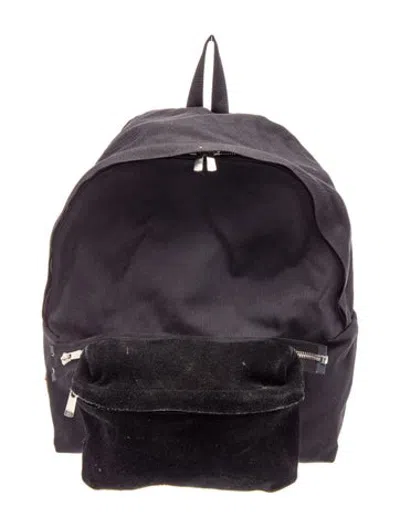 Pre-owned Hender Scheme Canvas Backpack In Black