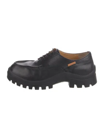 Pre-owned Hender Scheme Leather Oxfords In Black