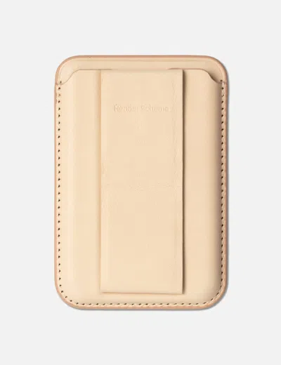 Hender Scheme Magnet Card Case In Neutral