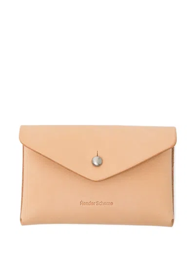 Hender Scheme One-piece Wallet In Neutral