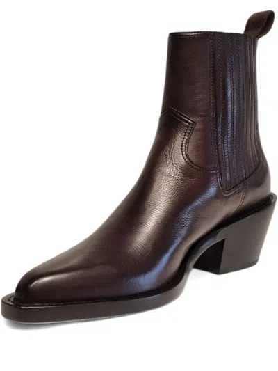 Henderson Baracco Allyson Ankle Boots In Brown