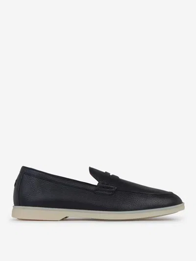 Henderson Baracco Elia Moccasins In Black