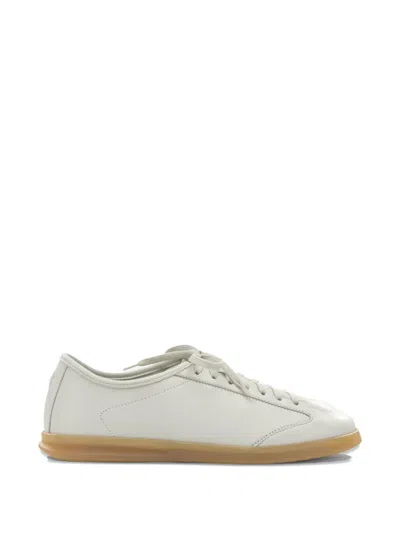 Henderson Baracco Elton Leather Sneakers In White
