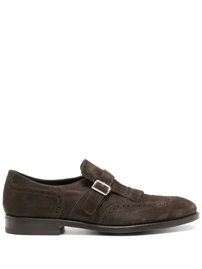 Henderson Baracco Monk Shoes 67426.7 In Brown