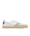 Henderson Baracco Slip-on Sneakers With Smooth Leather In Beige
