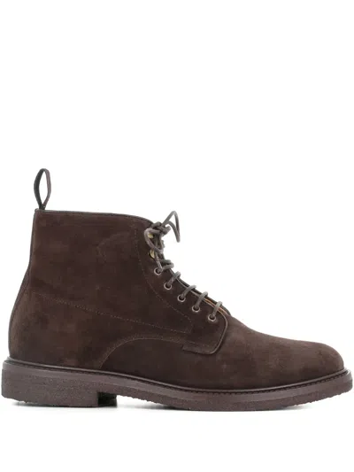 Henderson Baracco Lace-up Boot 85501.s.2 In Brown