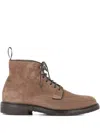 Henderson Baracco Lace-up Boot 85501.s.0 In Brown