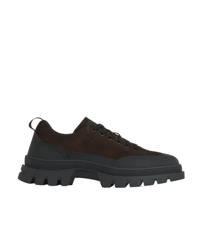 Henderson Baracco Laced Sneakers In Black